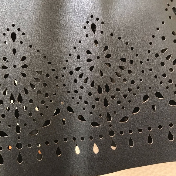 Joie Genuine Lamb leather skirt - Picture 4 of 9